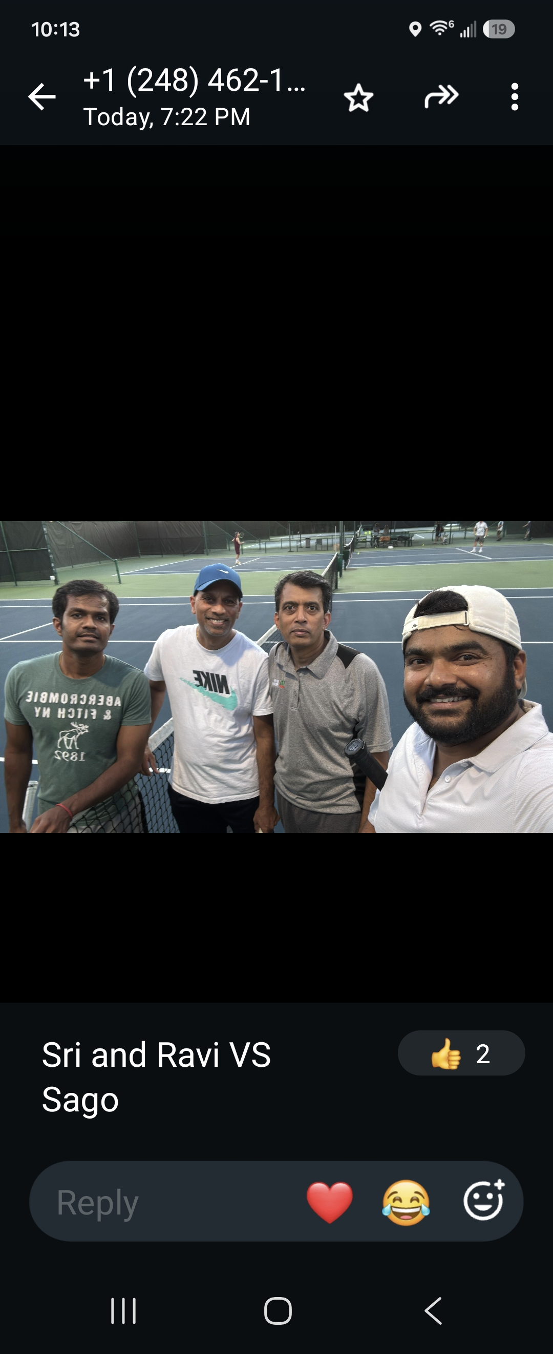 PTL Summer 2026 — Challengers Doubles · Group B — Sago (SURESH KARUPPANASAMY / Dheepak Paulraj) vs Sri&Ravi (Srikanth Avula / Ravi Bedida) · Week 2 — 3-6, 4-6