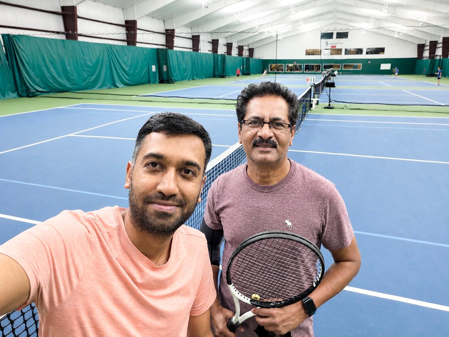 PTL Summer 2026 — Voyagers Singles · Group B — Surendar Komatireddy vs Radheshyam Sarda · Week 1 — 4-6, 2-6