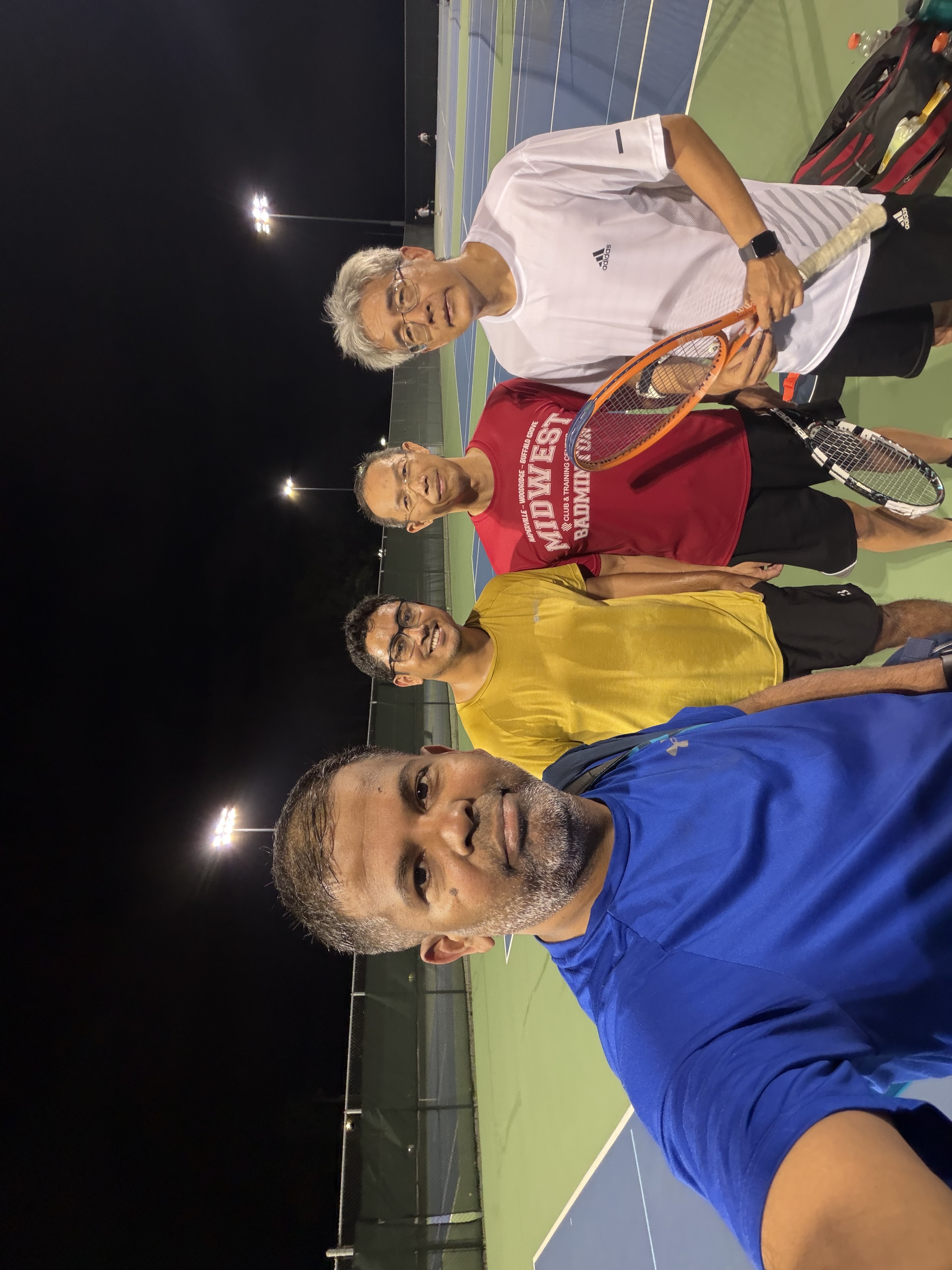 PTL Summer 2026 — Warriors Doubles · Group A & B — Blue Dragons (Peter Huang / Mike Shih) vs Strings (Suresh Kumar Amirthalingam / Prateek Khandelwal) · Week 4 — 6-1, 6-1