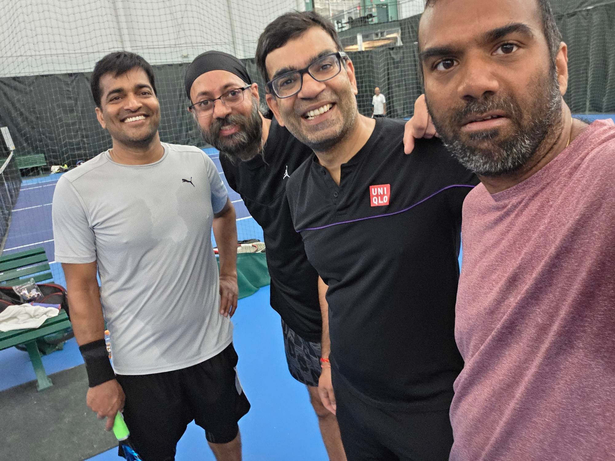 PTL Summer 2026 — Warriors Doubles · Group A & B — DSHBC (Supreet Arora / Gaurav Goswami) vs Team UD (Dileep tukkani / UDAY Kanreddy) · Week 4 — 6-1, 6-1