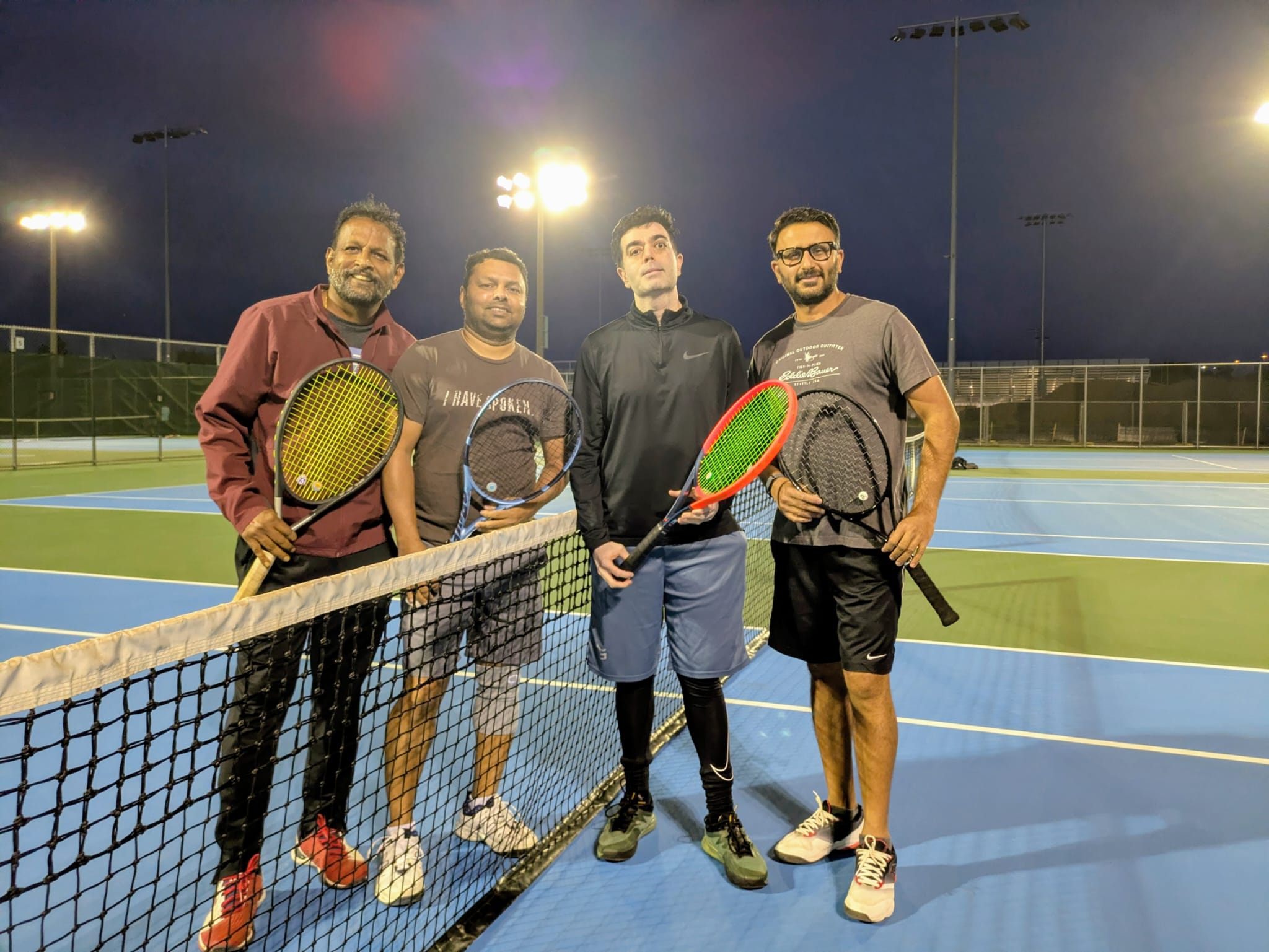 PTL Summer 2026 — Warriors Doubles · Group C & D — Bears (Khalil Ruknoddin / Srinivasa Pilla) vs Gully boys (Piyush Khanna / Hardik Joshi) · Week 4 — 6-1, 6-1