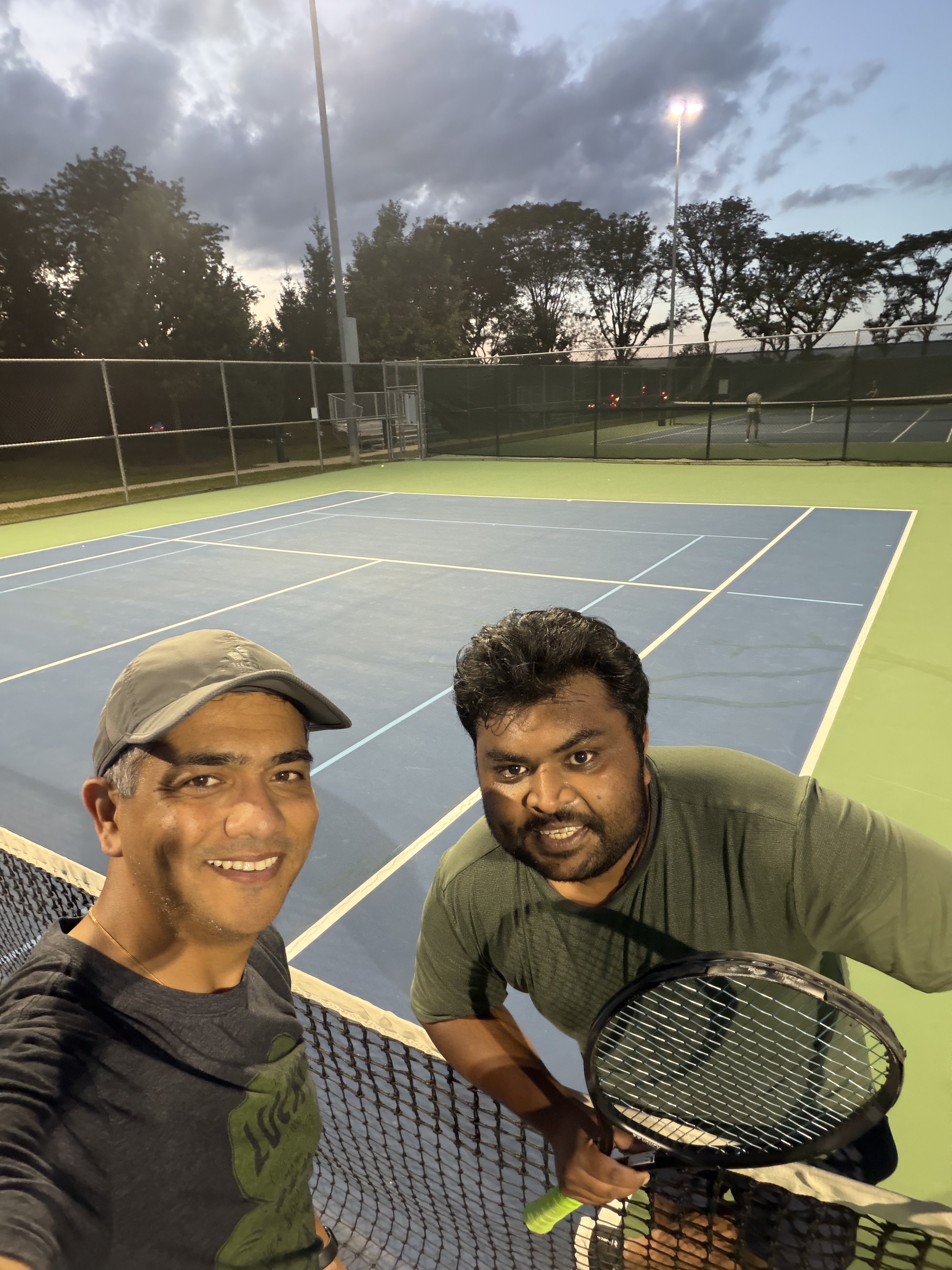 PTL Summer 2026 — Warriors Singles · Group A & B — Karthik Deveraj vs Nimit Goyal · Week 5 — 6-0, 6-1